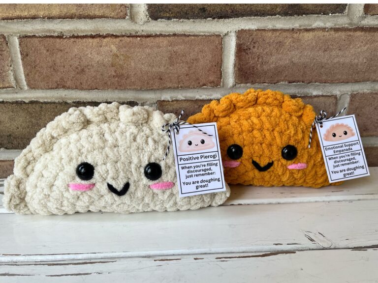 Free No-Sew Pierogi/Empanada Crochet Pattern